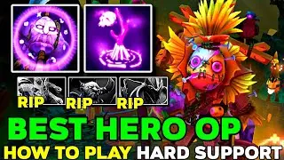 How to Play [ Witch Doctor ] Hard Support Best Hero Op Insane Ez Delete + Pos 5 - Dota 2