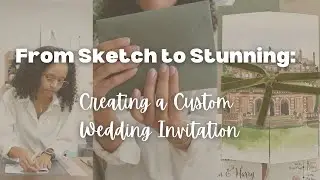 From Sketch to Stunning: Creating Custom Wedding Invitation