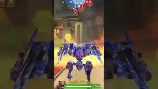 Mech Arena | Eclipse with Minigun 12 | Red Carpet Deathmatch 2V2 Victory #mecharena #gaming