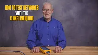 How to perform a network test with the Fluke Networks LinkIQ Duo Cable + Network + Wi-Fi Tester