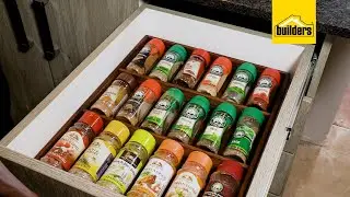 Get Your Spices In Order With This DIY Spice Drawer Organiser