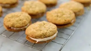 Oatmeal Spice Creme-Filled Cookies