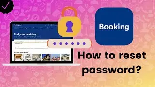 How to reset password on Booking.com?