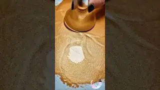 Metallic Watercolors DIY      #watercolor #diy #pigment #paint #colors #creative #shorts #satisfying
