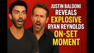 Justin Baldoni Reveals Explosive Ryan Reynolds On-Set Moment