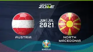 Austria VS North Macedonia Euro Cup