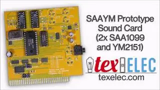 TexElec Dual SAA1099 & YM2151 ISA Sound Card 