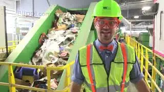 🚛 Garbage Trucks with Blippi | Learn About Recycling for Kids
