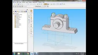 Plummer Block 3D Modeling and Drafting in Solid Edge V18 | Plummer Block | Solid Edge Version 18