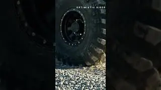 Tyre Deformation on Gravel | Slow Grip Detail #Automotive #Cinematic #shorts