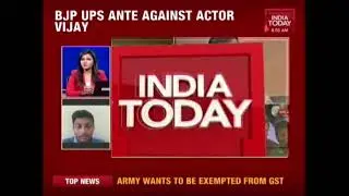 Mersal Row : BJP Leader, Raja Asks Actor Vijay To Clarify His Tax Details