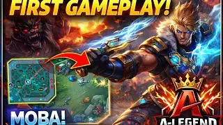 Intense MOBA Match 🔥 | A-LEGEND#moba #mobagame #gaming #alegend #gameplay