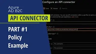 Azure AD B2C: API Connector Azure Function Policy Example