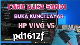 RESET VIVO V5 PD1612 /RESET VIVO V5 VIA HYDRA DONGLE