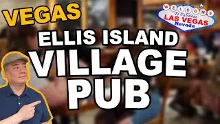 Eating at the Village Pub, Ellis Island Casino, Las Vegas
