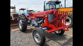 TRATOR MASSEY FERGUSON 50X, ANO 1967.