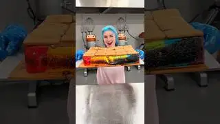 Making a GIANT Rainbow S&rsquo;more!! 🌈🍫