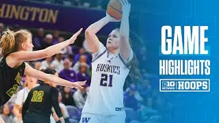 Vermont at Washington | HIGHLIGHTS | Big Ten Women's Basketball | 11/23/2025
