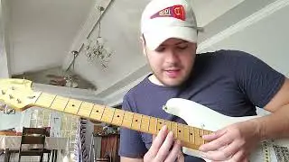 Guitar rift made on the spot + tutorial