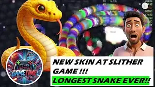 🆕 New Skin, New Look at Slither.io! 🤙🏻🔥