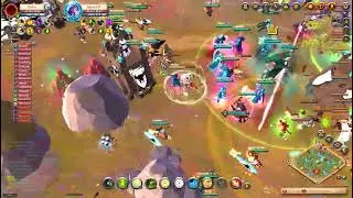 Albion Online - ZvZ Healer POV(Blight Staff) pt.3