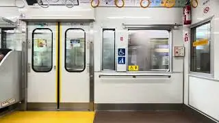 【走行音】京王8000系8707編成（10両貫通編成）「日立HB-SiC-VVVF＋かご型三相誘導電動機」 高幡不動〜京王八王子 区間（【32】特急 京王八王子 行）