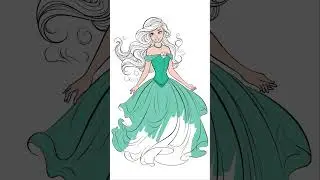 Princess Ariel Coloring Pages | The Little Mermaid