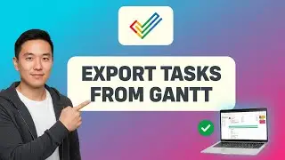 How to EXPORT TASKS FROM GANTT in Zoho Projects (Step by Step)