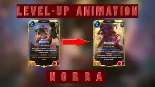 Norra level-up animation | Legends of Runeterra