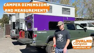 OVRLND Camper Dimensions and Measurements