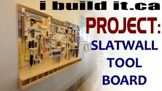 Изготовление доски для инструментов из решетчатой ​​стены