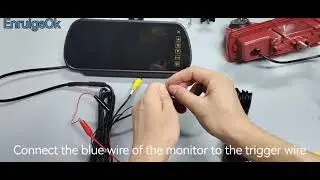 EnruigeOK Brake Light Full HD Reversing Camera for Renault Traffic,Opel/Vauxhall Vivaro,Nissan NV300