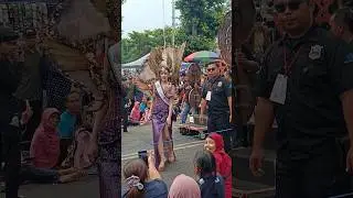 POV Putri Indonesia Pariwisata 2025 in Jember Fashion Carnaval (JFC) 2025 #jember #jfc2025 #shorts