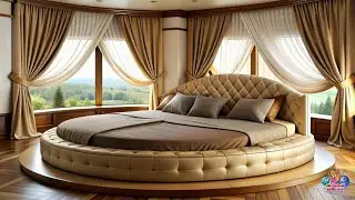 Beautiful Round Bed Designs For Bedroom | A Contemporary Touch of Elegance