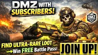 🔴 LIVE: DMZ RECON LIVE: Ultra-Rare Hunt = FREE Battle Pass 🔥 WITH SUBS  | JOIN UP #codm