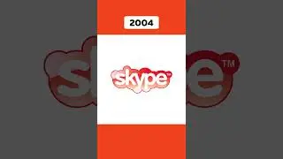 История Логотипа Skype ☁ #Skype #Скайп #История #Логотип #Программа #Видеосвязь #Подпишись #Shorts