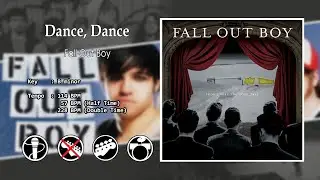 Fall Out Boy - Dance, Dance (Backing Track - No Guitar)