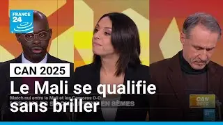 CAN 2025 : le Mali se qualifie sans briller • FRANCE 24
