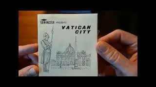 View-Master Stereo,3D Pack C100-E Vatican City - Italy - Booklet, Unpacking, Viewmaster, View Master