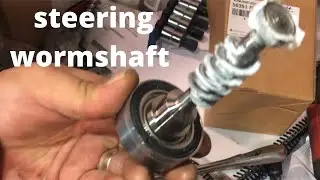 Hyundai wormshaft assy replacement