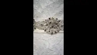Bridal Belts By Karma ( Amazing crystal and pearl belt)