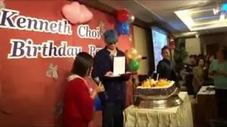 蔡楓華生日會 ( 送禮物 ) 27-11-2011