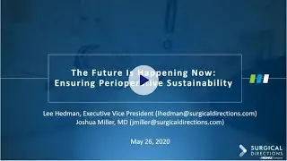 The future is happening now: Ensuring perioperative sustainability
