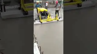 🚜 Elevate your concrete game with the cutting-edge Laser Screed Machine!