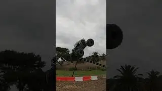 Monster grinds! #monstertruck #offroad #gopro #stunt #grind #4x4 #monsterjam #losi #rc #shorts