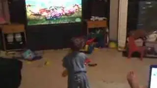 Jon watches South Park