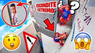 ESCONDITE PARKOUR con NIÑO PARKOUR y NIÑO de ARTA en una OBRA ABANDONADA⚠️
