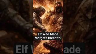 Fingolfin: The Only Elf Who Made Morgoth Bleed #shorts