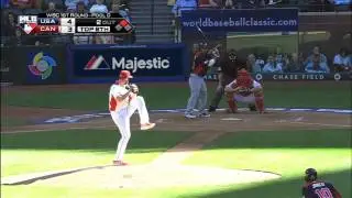 United States v Canada (9-4) Baseball Highlights - World Baseball Classic Round 1 [10/03/2013]