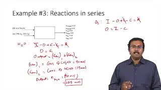 Material Balance Calculations for Multiple Units with Reactions - Part 2 #swayamprabha #ch17sp